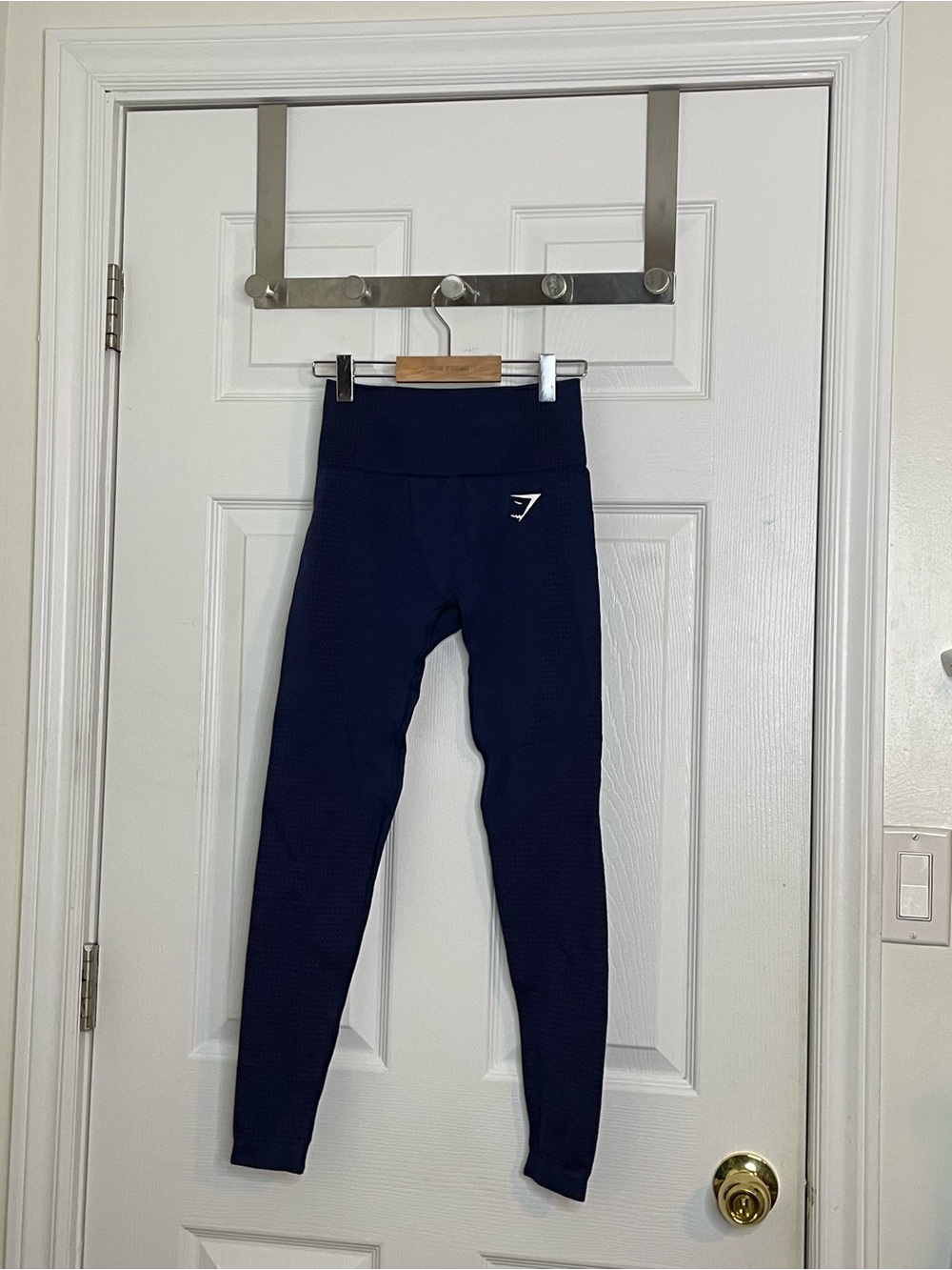 Gymshark Navy Seamless High-Waist Leggings Size XS